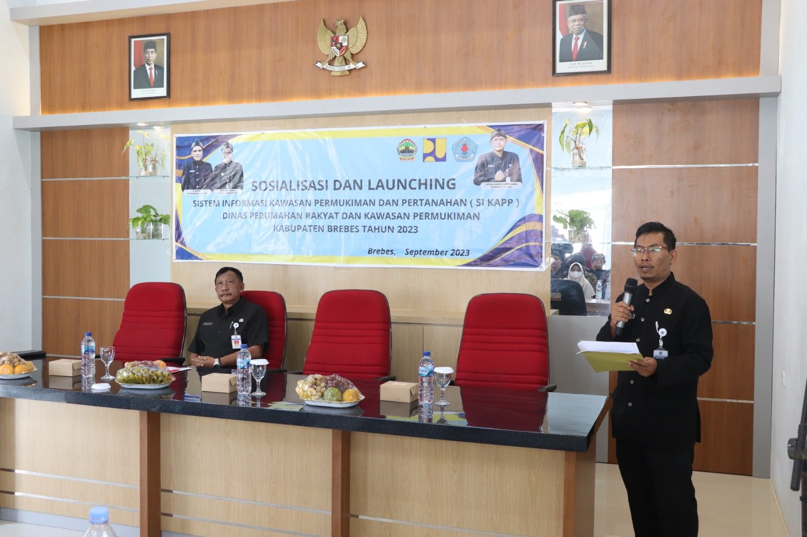 Launching Sistem Informasi Kawasan Permukiman Dan Pertahanan Berbasis